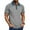 Light Gray, variant on HOMADLES polo Shirts for Men Pique polo Color Block Lapel polo Shirt Black M