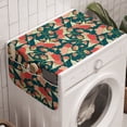 thumbnail image 1 of Botanical Washing Machine Organizer, Cartoon Style Surreal Motifs Flourishing Spring Feels, Anti-slip Fabric Top Cover for Washer and Dryer, Multicolor, by Ambesonne, 1 of 1