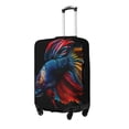 thumbnail image 2 of Balery Luggage Cover Colorful Betta Fish Print Suitcase Covers for Luggage Elastic Washable Suitcase Protector Fits 18-32 Inch Luggage-Small, 2 of 9