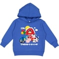 thumbnail image 2 of Inktastic Three-i-e-i-o 3rd Birthday Toddler Hoodie, 2 of 4