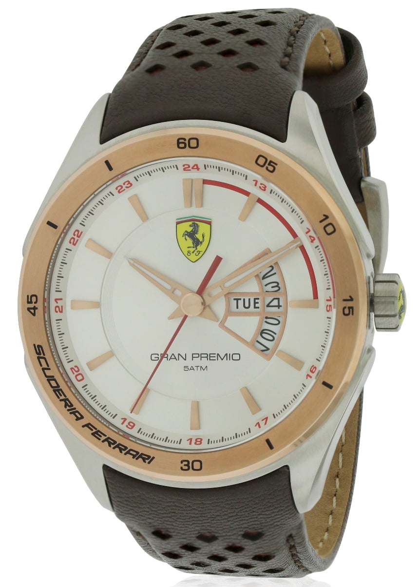 Scuderia ferrari gran premio hotsell men's stainless steel watch