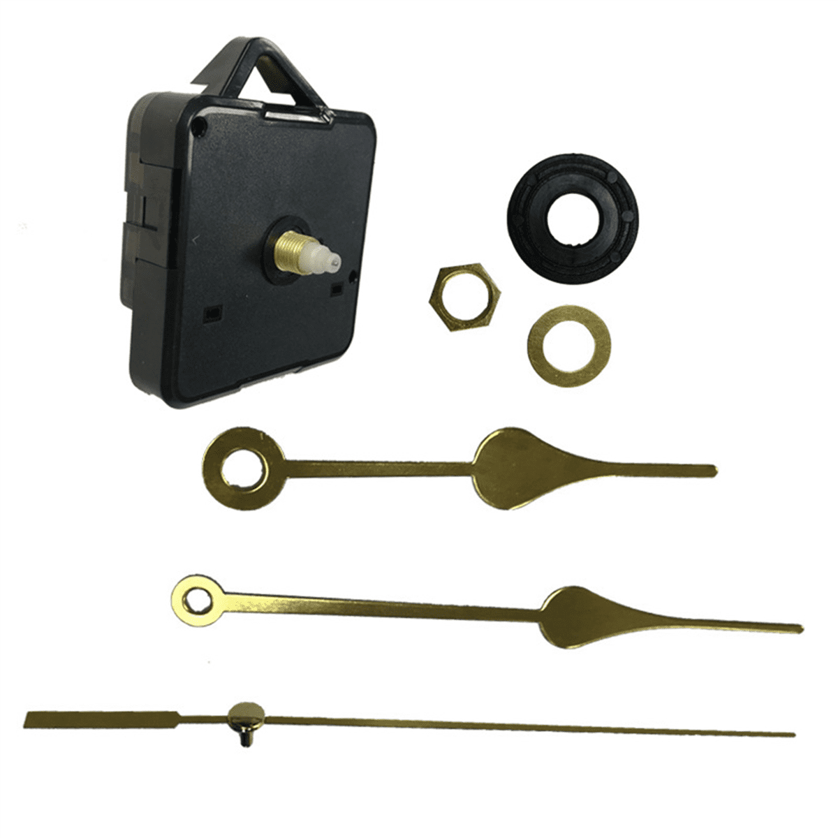 60Pcs DIY Silent Movement Spindle Hands Wall Quartz Clock Movement Mechanism Repair Tools Part Clock Kit