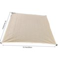 thumbnail image 3 of LEEYNEER Sun Shade Sail Rectangular Sand Shade Canopy Sun Shade Sail Curved Outdoor Shade Cover Sand Rectangle Heavy Duty Permeable Backyard Shade Cloth for Patio Garden Backyard, 3 of 8