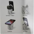 thumbnail image 3 of Kanstar Charging 3-1 Wireless Charging Station 10 Display Docking Station with Charging Line, for iPhone 14, White, 3 of 7