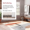 thumbnail image 4 of nuLOOM Cori Wool Abstract Contemporary Area Rug, 6' x 9', Peach, 4 of 9
