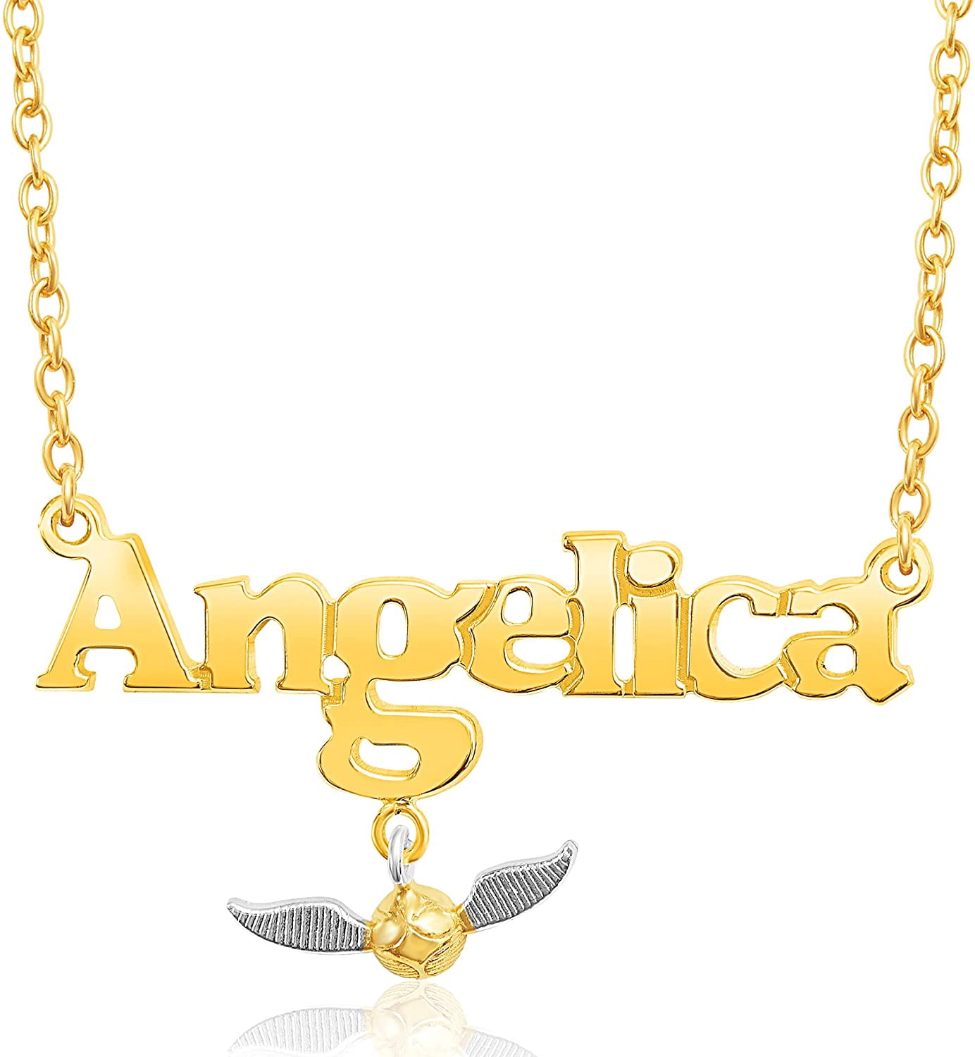 Harry Potter Custom Name Necklace - 14k 