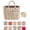 #D, variant on Quilted Tote Bag Quilted Car Basket Car Storage Basket Large Capacity Quilted Bag Car Tote Bag Fabric Storage Basket with Handles for Women