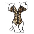 thumbnail image 1 of Mujeres \ 's Halter Estampado De Abierto Y Entrepierna De Ropa Interior Ropa De Dormir Zulema Lencería de leopardo, 1 of 8