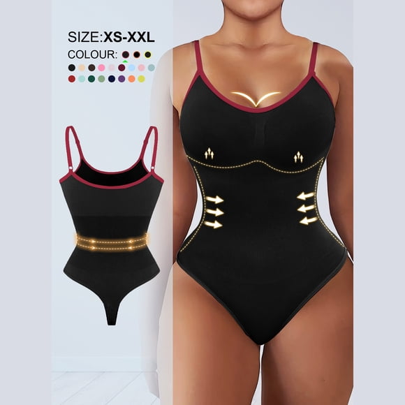 Body moldeador para mujer con bloques de color, soporte para el pecho, corsé moldeador de abdomen, body moldeador de nailon para mujer