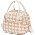 thumbnail image 1 of Lonchera Aislada CAMTOP Bolsa Térmica para Mujer 9.4L Marrón-Blanco, 1 of 9
