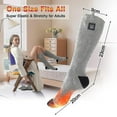thumbnail image 5 of Heated Socks Rechargeable Electric Battery Unisex Thermal Foot Warmer, 5 of 5