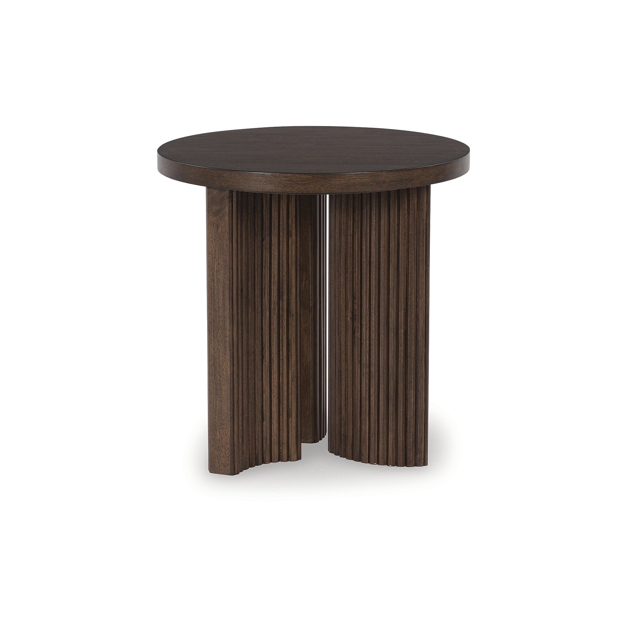 Signature Design by Ashley Korestone Contemporary  End Table, Dark Brown
