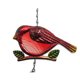 thumbnail image 5 of Carillón de viento para jardín de pájaros, diseño creativo, carillón de viento de vidrio de metal portátil, adecuado para decoración del jardín del hogar-5009 tubo de carillón de viento rojo, 5 of 14