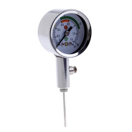2x Manometer Pressure Air Pressure for Soccer Basketball Handball Volleyball Water