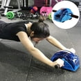 thumbnail image 3 of Rodillo abdominal rodillo abdominal ruedas 4 rodillo abdominal hogar gimnasio, 3 of 5