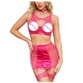 thumbnail image 4 of Bras for Women Push Up Women Underwear Bra Panties Underclothes Underpants Garter Belt lingerie Roleplay Sets Plus Size Sports Bra Red lingerie for Women, 4 of 6