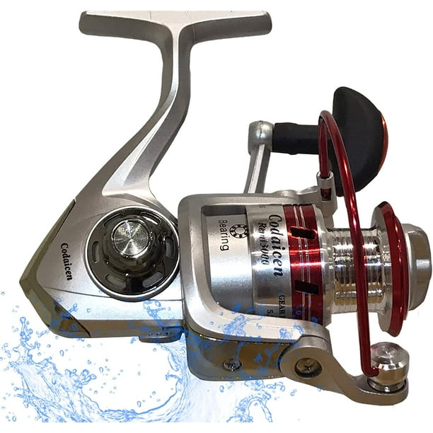 Fishing Reels Spinning Reel Open Face - Powerful 5.2:1 Smooth