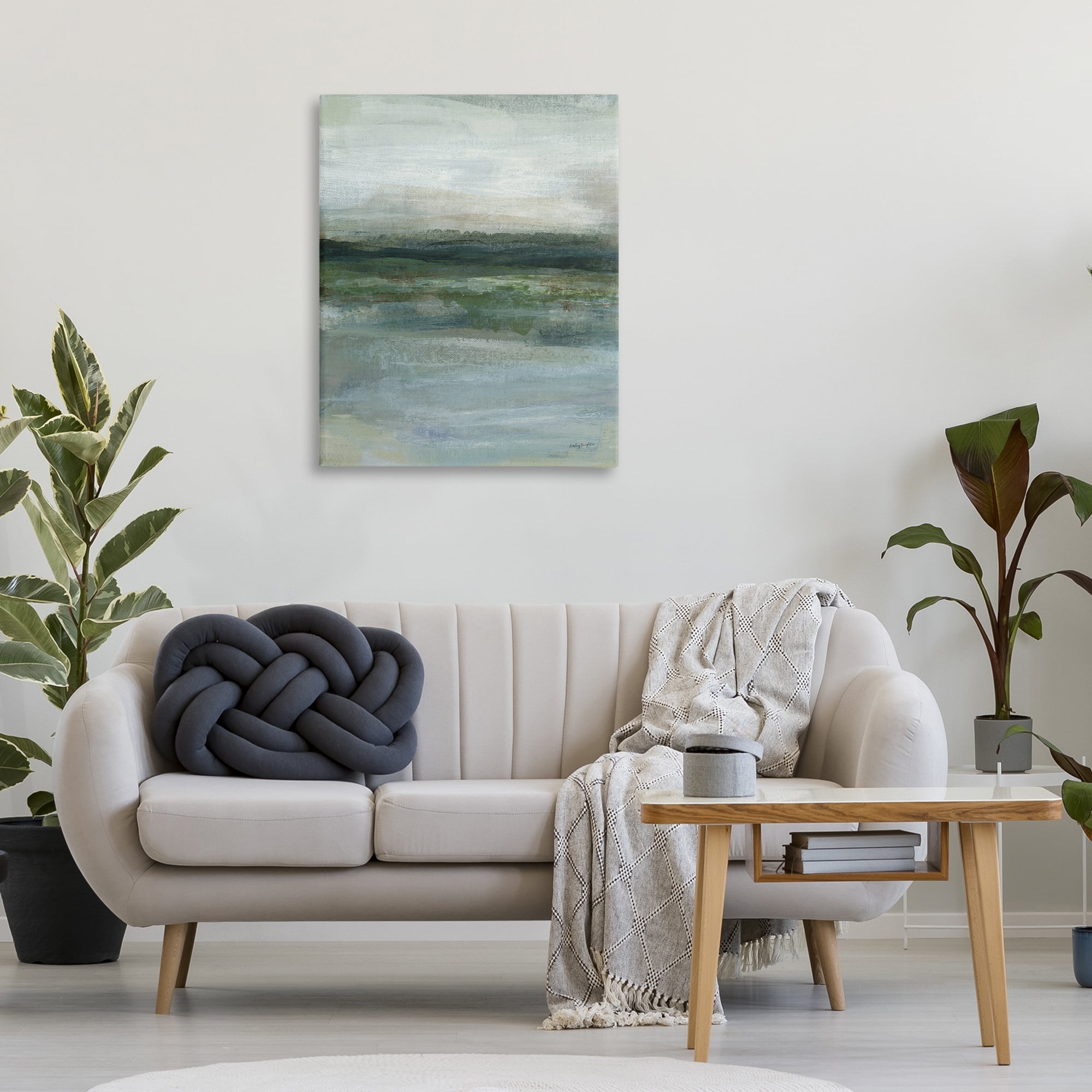 Stupell Industries Time Lapse Abstraction Abstract Painting Wrapped Canvas Art Print Wall Art, 30 x 40