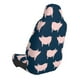 thumbnail image 2 of Balery Pig 1 Funda de Asiento para Auto con Diseño - Cubierta Frontal Suave y Transpirable con Protector Antideslizante- 1 Unidad, 2 of 5