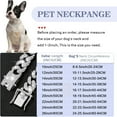 thumbnail image 3 of Gold Dog Chain Collar Diamond Cuban Link Dog Collar 13mm Wide Dog Necklace Metal Cat Chain Pet Crystal Collar Jewelry Accessories for Small Medium Large Dogs Cats, 3 of 5