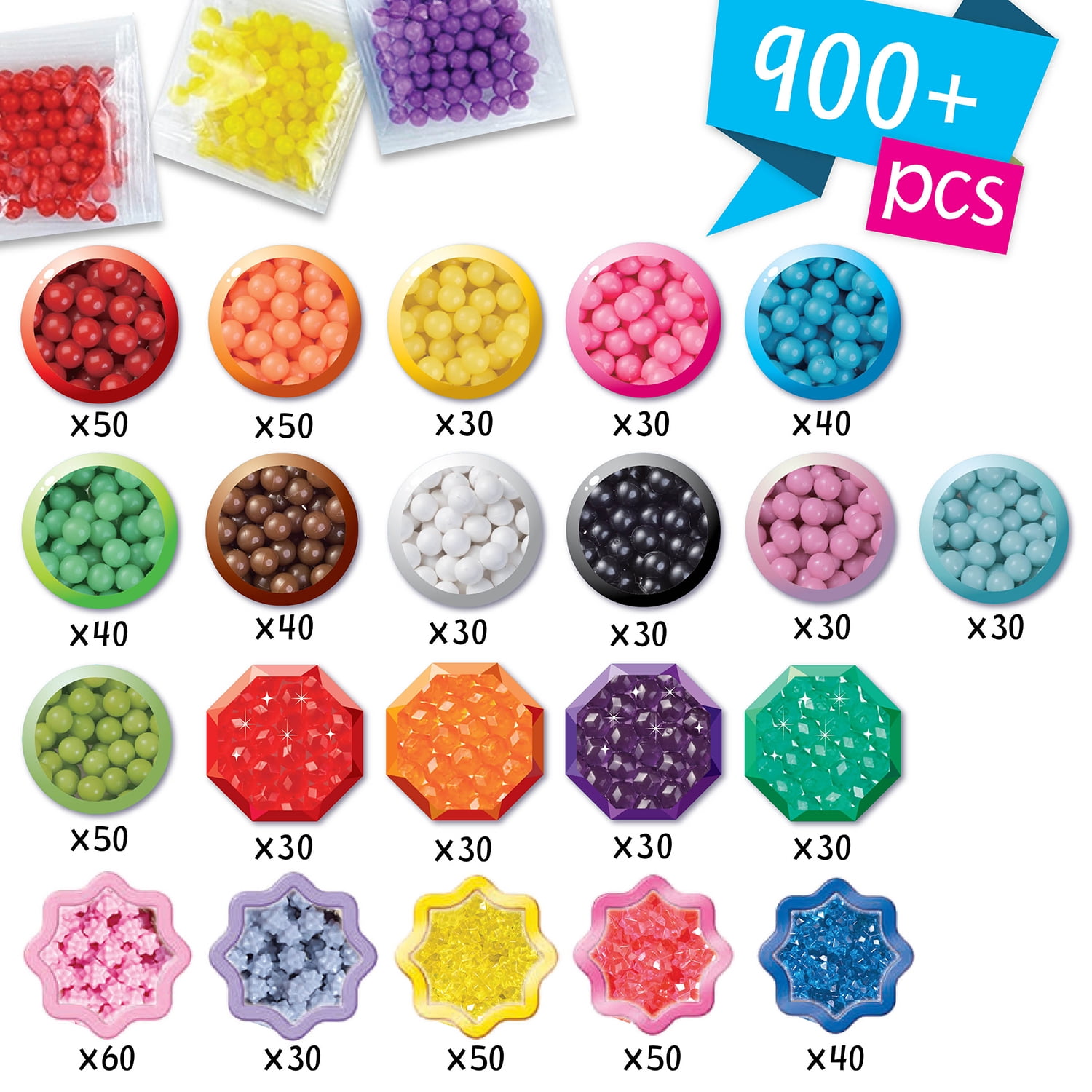 Aquabeads Starter Pack Kit complet de perles Arts & Crafts pour