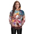 thumbnail image 2 of Sudaderas con capucha con estampado 3D para hombre y mujer, Tops con capucha Harajuku con bolsillo, ropa de calle holgada Unisex, otoño, 2 of 3