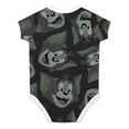 thumbnail image 2 of Tom And Jerry Baby Boy Girl Short Sleeve Rompers Bodysuit One Piece Jumpsuit Summer Outfit, 2 of 8