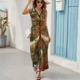 thumbnail image 5 of Tree with Life Art Sleeveless Dress Women's Summer Suit Dresses for Women 2025 Luxury Party Dress, 5 of 6
