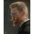 thumbnail image 2 of Alfred Philippe Roll 20x24 Gold Ornate Framed and Double Matted Museum Art Print Titled - Peder Severin Kroyer (1851-1909), 2 of 4