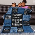 thumbnail image 4 of Retirement Gifts for Men 2024, Retirement Blanket Gifts for Men, Best Retirement Gifts Ideas, Coworker Leaving Gift Retired Throw Blankets 50"X60", 4 of 6