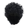 thumbnail image 2 of SUCS European And American Wigs For Men Short Curly Hair Black Chemical Fiber Wigs, 2 of 5