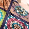 thumbnail image 3 of Multicolor Ethnic Mandala Pattern Blanket,Comfortable Soft Flannel Throw Blanket,All Season,Warm Lightweight Blankets for Sofa Bed Couch Living Room Chair,30"x40", 3 of 4