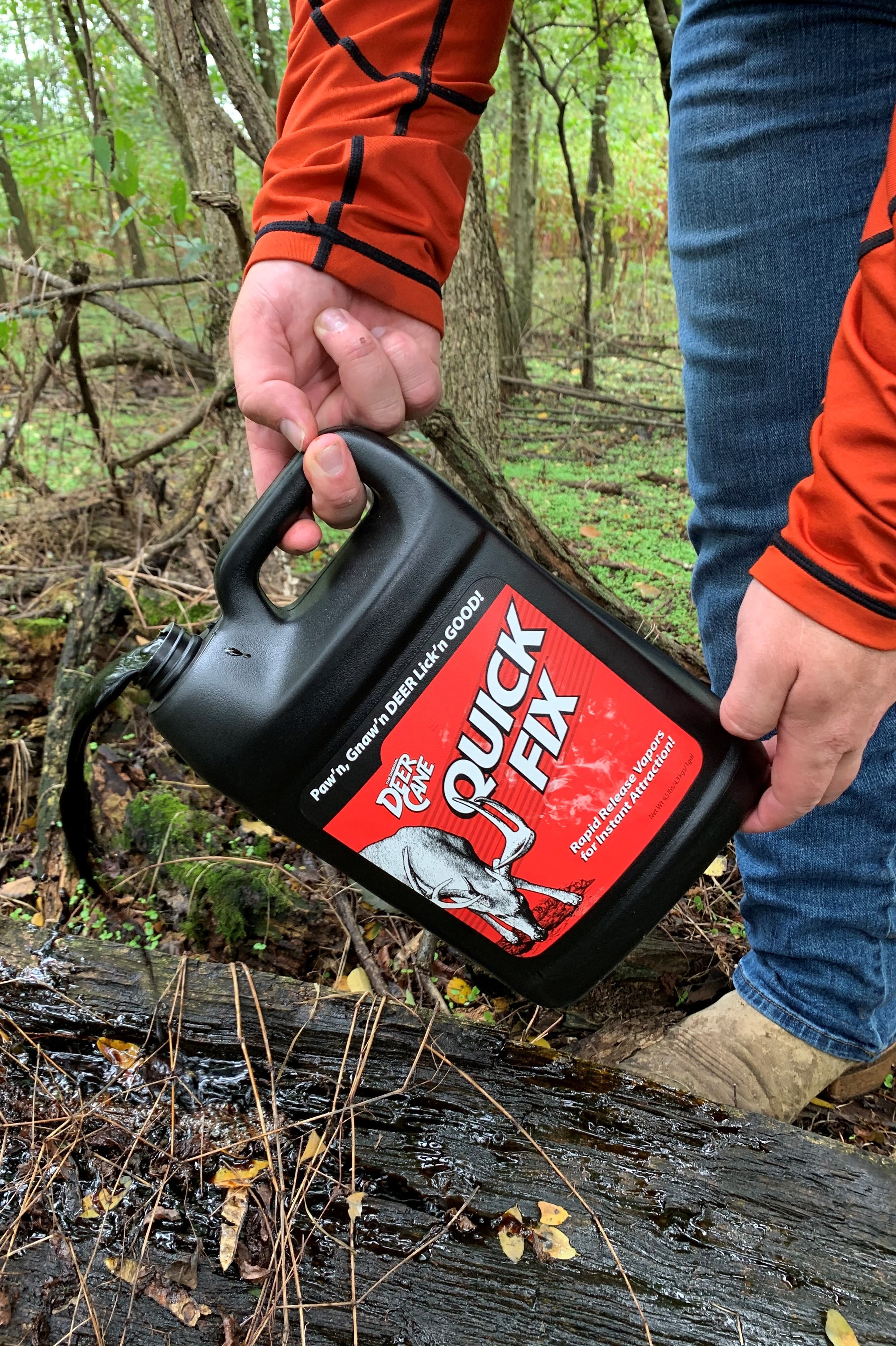 Flextone Evolved Habitats Deer Cane Quick Fix Liquid Deer Attractant, 1 Gallon