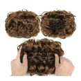 thumbnail image 6 of Messy Curly Hair Bun Extensions Synthetic Updo Hairpiece Chignons Easy Stretch Hair Combs Clip in Ponytail Extensions for Women, 6 of 21