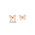 thumbnail image 2 of PVCS Boucles d'Oreilles Créatives Multicolores en Diamant Papillon pour Femmes, 2 of 3