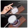 thumbnail image 4 of For Samsung Galaxy S21+ 5G Magnetic Case BETOPNICE Leather Phone Cover Kickstand with Detachable Car, 4 of 5