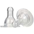 thumbnail image 1 of Lifefactory Silicone Baby Bottle Nipple - Stage Y - 2 Pack, 1 of 2