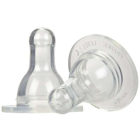 Lifefactory Silicone Baby Bottle Nipple - Stage Y - 2 Pack