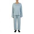thumbnail image 4 of Pyjama d'Automne pour Femmes, Mignon à Pois, Ensemble à Manches Longues, Haut et Pantalon, Tenue de Nuit, 4 of 8