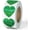 Green, variant on 500Pcs Red Heart Stickers, 1" Valentines Day Love Shape Labels, Self-Adhesive Heart Stickers for Mother’s Day, Envelopes, Wedding, Crafting, Scrapbooking, Gift, Award Charts (Red)