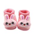 thumbnail image 1 of Zapatos De Conejo De Dibujos Animados Para Bebés Recién Nacidos Suela Suave Prewalker Caliente 0-18 Meses, 1 of 4