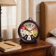 thumbnail image 4 of Decoración del hogar, decoración de habitaciones, decoración de paredes, reloj despertador analógico vintage, pequeño reloj de escritorio silencioso con luz nocturna, funciona con pilas, para mesa, do, 4 of 7