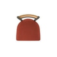 thumbnail image 3 of 881 Revelle 25" Swivel Counter Stool with Bronze Finish, Medium Back and Graph Poppy Seat, 3 of 5