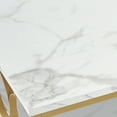 thumbnail image 2 of BarberPub 2 Position Manicure Table, Unisex Desks with Drawer, Nail Desk, 78.7 x 19.7 in, White, 1 Count, 1 Pack, 2 of 10