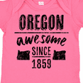 thumbnail image 4 of Inktastic Oregon Awesome Since 1859 Boys or Girls Baby Bodysuit, 4 of 5