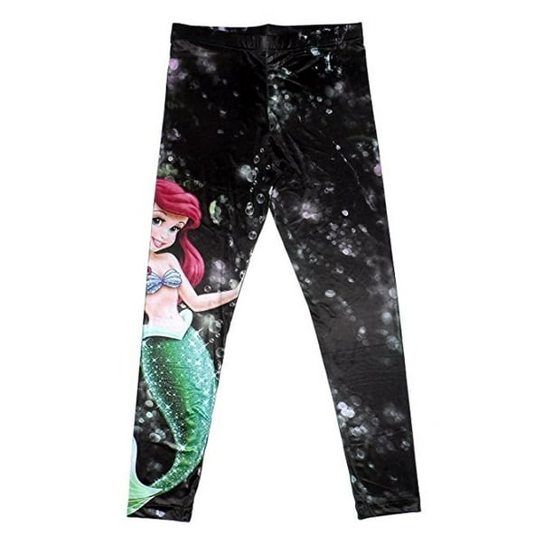 Disney Little Mermaid Ariel Deep Sea Junior Womens' Leggings