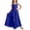 Y120-BU2, variant on PRfgtbd Girls A-Line Halter Dress Junior Bridesmaid Flower Girl Flowy Chiffon Maxi Dresses Wedding Party Pageant Gown Formal Dresses Cute Cartoon Dress