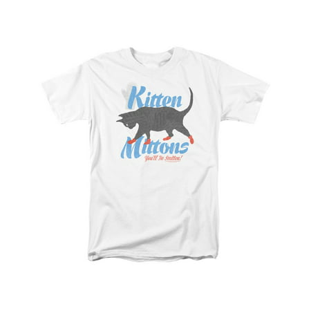 It's Always Sunny In Philadelphia TV Comedy Kitten Mittens Adult T-Shirt (Best Things In Philadelphia)