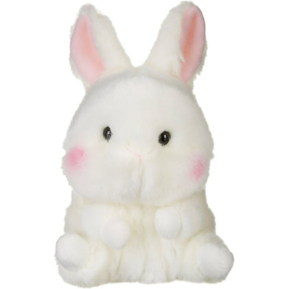 Aurora - Mini White Rolly Pet - 5" Bunbun Bunny - Playful Stuffed Animal