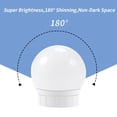 thumbnail image 1 of LED Makeup Mirror Light Lamp Pink Mirror Light Dimming Bathroom Changing Mirror Barber Shop Vanity Mirror Bulb Stepless Dimming ,Widely Use, 1 of 7